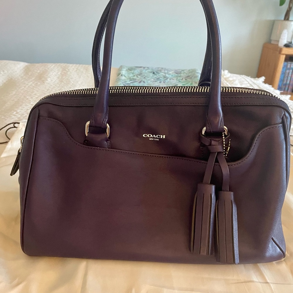 Coach - Like New- Medium-sized Purple Coach Purse